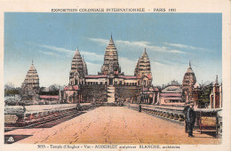 75-PARIS EXPOSITION COLONIALE INTERNATIONALE 1931 TEMPLE D ANGKOR-N°5184-A/0051 - Expositions