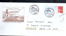 BICENTENAIRE DE LA CHAMBRE DE COMMERCE DE VERDUN 2004 - Commemorative Postmarks