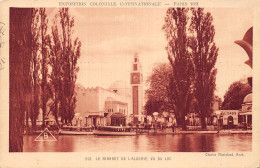 75-PARIS EXPOSITION COLONIALE INTERNATIONALE LE MINARET-N°5184-C/0367 - Expositions