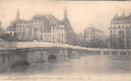 75-PARIS INONDATIONS 1910 LE PONT NEUF-N°5184-B/0185 - Paris Flood, 1910
