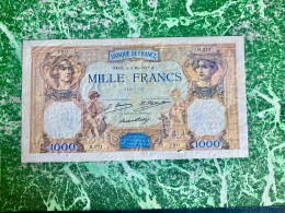 BILLET  De  1.000 Frs  Cérès  Et  Mercure  Du  5  Mai   1927 - 1 000 F 1927-1940 ''Cérès E Mercure''