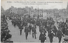 Orléans. Les Fêtes De Jeanne D'Arc Le 7 Et 8 Mai, Compagnie Des Ambulanciers Brancardiers, Société Des Anciens Combattan - Orleans