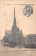 75-PARIS EGLISE SAINT BERNARD ET LE SQUARE-N°5184-E/0109 - Churches