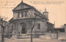 75-PARIS EGLISE SAINT JACQUES SAINT CHRISTOPHE-N°5184-E/0047 - Kirchen