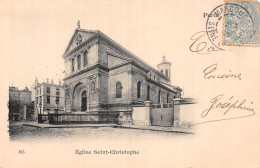 75-PARIS EGLISE SAINT CHRISTOPHE-N°5184-E/0049 - Eglises