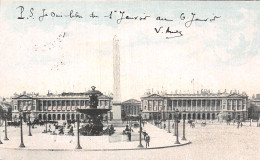 75-PARIS PLACE DE LA CONCORDE-N°5184-D/0327 - Autres & Non Classés