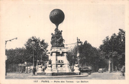 75-PARIS PORTE DES TERNES LE BALLON-N°5184-D/0343 - Autres & Non Classés