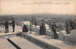 75-PARIS PANORAMA AVENUE HOCHE ET FRIEDLAND-N°5184-D/0331 - Autres & Non Classés