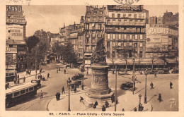 75-PARIS PLACE CLICHY-N°5184-D/0333 - Autres & Non Classés