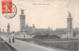 75-PARIS PONT ALEXANDRE III-N°5184-D/0277 - Autres & Non Classés