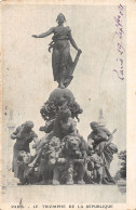 75-PARIS LE TRIOMPHE DE LA REPUBLIQUE -N°5184-D/0269 - Autres & Non Classés