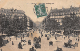 75-PARIS AVENUE DE L OPERA-N°5184-D/0237 - Autres & Non Classés