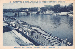 75-PARIS EXPOSITION DES ARTS DECORATIFS 1925 PENICHES PAUL POIRET-N°5184-D/0047 - Ausstellungen