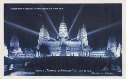 75-PARIS EXPOSITION COLONIALE INTERNATIONALE 1931 ANGKOR VAT-N°5184-D/0025 - Tentoonstellingen