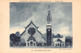 75-PARIS EXPOSITION COLONIALE INTERNATIONALE 1931 MISSIONS CATHOLIQUES-N°5184-D/0009 - Exposiciones