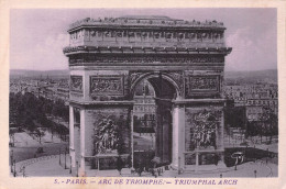 75-PARIS L ARC DE TRIOMPHE DE L ETOILE-N°5184-H/0151 - Triumphbogen