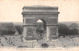 75-PARIS L ARC DE TRIOMPHE DE L ETOILE-N°5184-H/0139 - Triumphbogen