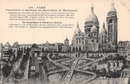 75-PARIS BASILIQUE DU SACRE CŒUR DE MONTMARTRE-N°5184-H/0035 - Sacré-Coeur