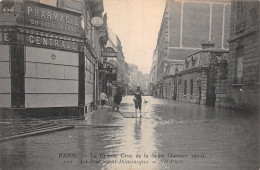 75-PARIS LA GRANDE CRUE 1910 RUE SAINT DOMINIQUE-N°5184-G/0331 - Überschwemmung 1910