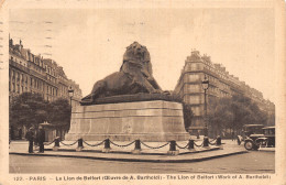 75-PARIS LE LION DE BELFORT-N°5184-G/0267 - Andere & Zonder Classificatie