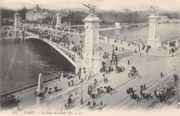 75-PARIS LE PONT ALEXANDRE III-N°5184-G/0217 - Andere & Zonder Classificatie