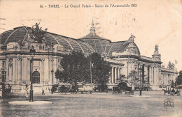 75-PARIS LE GRAND PALAIS SALON DE L AUTOMOBILE 1922-N°5184-G/0227 - Andere & Zonder Classificatie