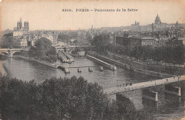 75-PARIS PANORAMA DE LA SEINE-N°5184-G/0223 - Andere & Zonder Classificatie