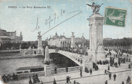 75-PARIS LE PONT ALEXANDRE III-N°5184-G/0213 - Andere & Zonder Classificatie