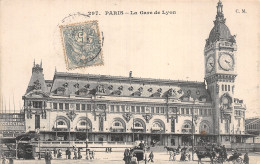 75-PARIS LA GARE DE LYON-N°5184-G/0057 - Metropolitana, Stazioni