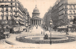 75-PARIS LA RUE SOUFFLOT ET LE PANTHEON-N°5184-F/0395 - Andere & Zonder Classificatie