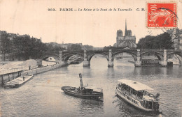 75-PARIS LA SEINE ET LE PONT DE LA TOURNELLE-N°5184-F/0383 - Andere & Zonder Classificatie