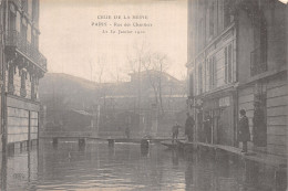 75-PARIS INONDATIONS 1910 RUE DES CHANTIERS-N°5184-F/0305 - Inondations De 1910