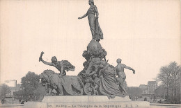 75-PARIS LE TRIOMPHE DE LA REPUBLIQUE-N°5184-F/0227 - Autres & Non Classés