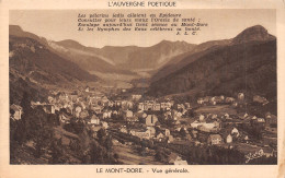 63-LE MONT DORE-N°5185-E/0319 - Le Mont Dore