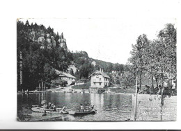 CPA DPT 03 ENVIRONS DE BESANCON, LE SAUT DU DOUBS  (voir Pub Horlogerie  Au Dos) - Besancon