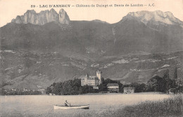 74-LAC D ANNECY-N°5185-H/0181 - Andere & Zonder Classificatie