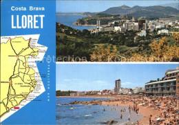 72411472 Lloret De Mar Costa Brava Panorama Strand  - Other & Unclassified