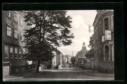 AK Zipsendorf Bei Leipzig, Blick In Die Geschwister-Scholl-Strasse  - Otros & Sin Clasificación