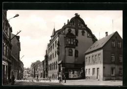 AK Crimmitschau I. Sa., Blick In Die Leipziger Strasse  - Leipzig