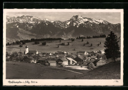 AK Rosshaupten Im Allgäu, Gesamtansicht Mit Der Kirche  - Other & Unclassified