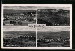 AK Masserberg, Fernblick Auf Die Kirche, Blick Zum Kurpark  - Masserberg