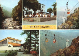 72410413 Thale Harz Bodetal Hexentanzplatz Bergstation Seilbahn Thale - Thale