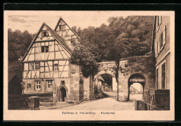AK Schönau B. Heidelberg, Am Klostertor  - Heidelberg