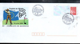 GOLF TROPHEE DE L'ACADEMIE EUROPEENNE DE PHILATELIE à COMBLES EN BARROIS MEUSE 2004 - Commemorative Postmarks