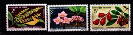 - CONGO - 1970 -YT N° 269 / 271 - Oblitérés - Flore- - Used Stamps