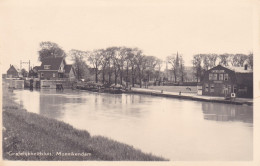 PAYS BAS MONNIKENDAM GRAFELIJKHEIDSLUIS CARTE PHOTO - Other & Unclassified