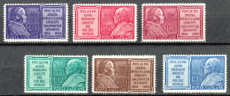 VATICAN 1954 Set " Marian Year " # 214-219 Absolutely ** - Ongebruikt