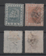 British Guiana, Used, 1876, Michel 32, 33 - Britisch-Guayana (...-1966)