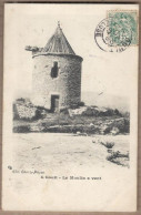 CPA 84 - GOULT - Le Moulin à Vent - TB PLAN EDIFICE INDUSTRIE Assez Abîmé - Autres & Non Classés