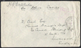 WWI 1915 Letter From Soldier On Active Service To GB. Field Post Cancellation And British Censormark - Marcofilia